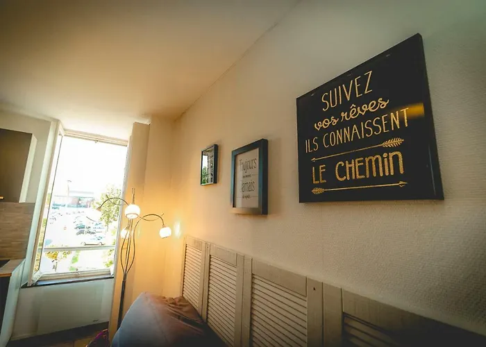 Apartman Appartement Cosy Centre Troyes - Parking - 4 Personnes *